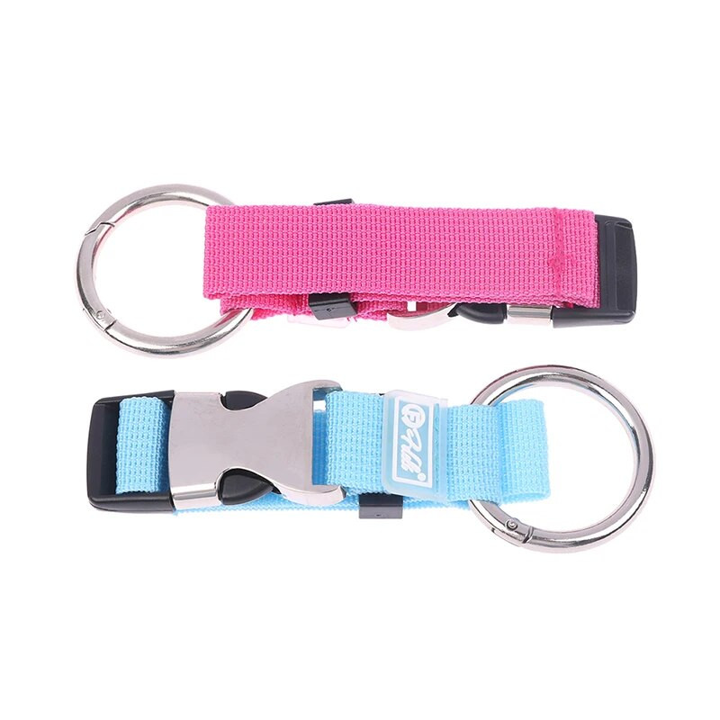 Karstā izpārdošana, pārnēsājama neilona pretaizdzīšanas bagāžas siksnas turētāja satvērējs Pievienot somu rokassomu klipsi Izmantojiet pārnēsāšanai