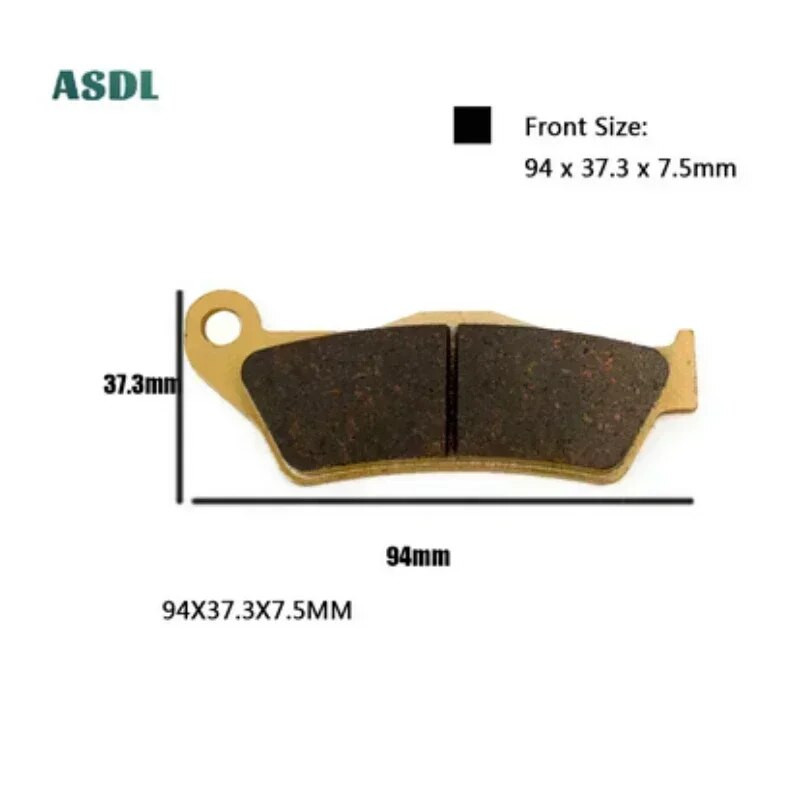 Priekšējie aizmugurējie bremžu kluču diski priekš KTM SX-F250 Prado 2020 SXF250 4T 2006-2022 17 2018 2019 2020 2021 SXF SX-F 250 Ken Roczen Edition