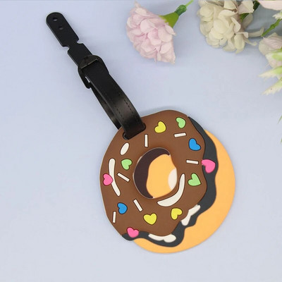 1Gb Bagāžas etiķete Radoša karikatūra čemodāns Modes stils Silīcija bagāžas nosaukums ID adreses etiķete Portatīvo ceļojumu piederumu etiķete