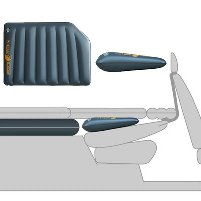 Saltea gonflabilă pentru mașină Portbagajul înălță perna SUV Accesorii de călătorie cu auto-conducere Gap pentru scaunul din spate Pad pentru panta de aer Scaun umflat