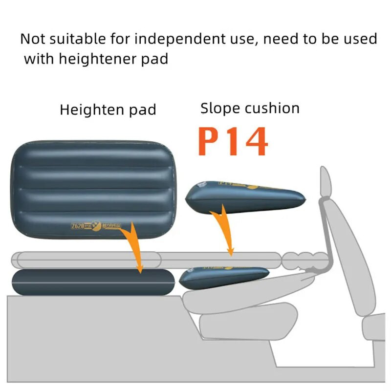 Automobil Madrac na napuhavanje Prtljažnik Povisi Jastuk SUV Samovozeći Dodaci za putovanja Stražnje sjedalo Razmak Zračni nagib Podloga Napuhana stolica