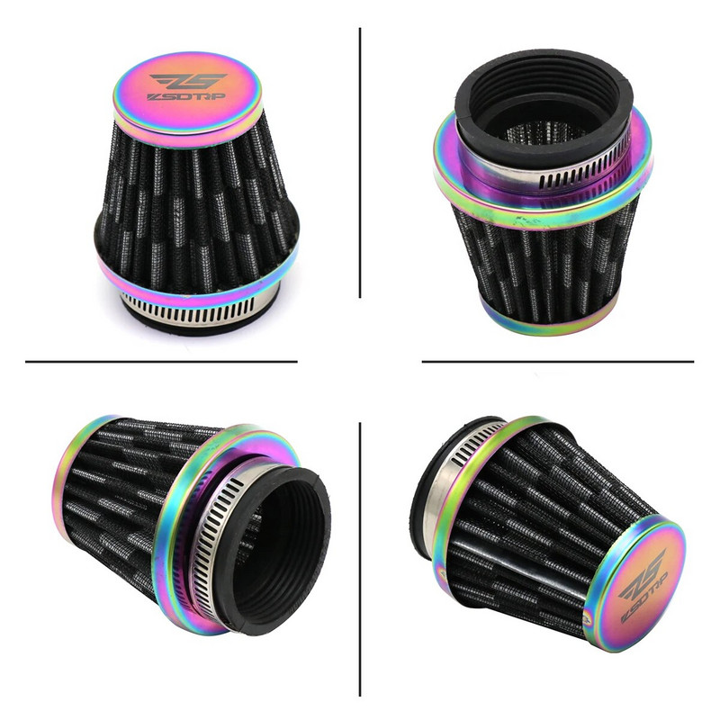 ZSDTRP Universal 35/38/42/45/50/55/58mm Σωλήνας εισαγωγής φίλτρου αέρα μοτοσικλέτας για 50cc 110cc 125cc 250cc ATV Dirt Bike Αξεσουάρ