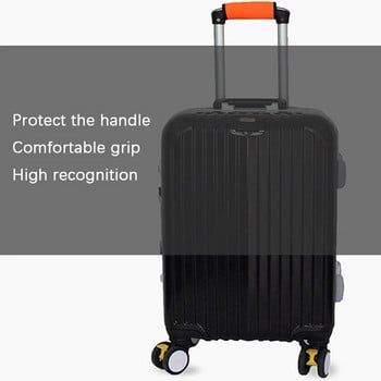 Удобен капак за дръжка на багаж Неопренов куфар Дръжка Мек идентификатор Подлакътник за количка Защитен капак Дръжка Защитен