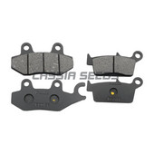 Piemērots Loncin Wuji 300GY LX300GY-AD bezceļa motocikla priekšējiem un aizmugurējiem bremžu klučiem bremžu klučiem