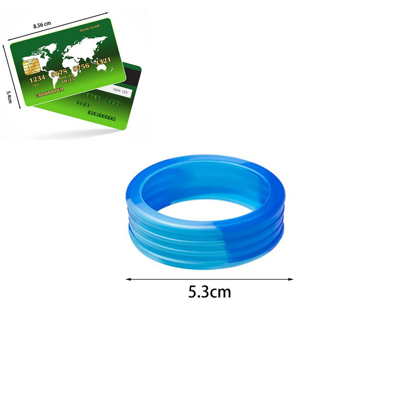 4 vnt. silikoniniai kelioniniai bagažo ratukai su tyliu garsu.