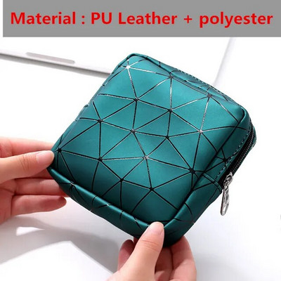 Torba za putne potrepštine Sanitarni pamučni jastučići Torbica za pohranu Ženske djevojčice Prijenosni mali kozmetički ruž za usne Torbica za ubruse Oganizer