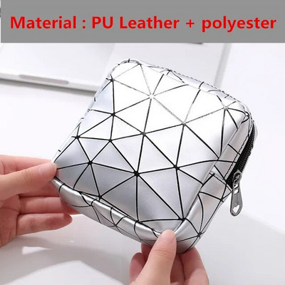 Torba za putne potrepštine Sanitarni pamučni jastučići Torbica za pohranu Ženske djevojčice Prijenosni mali kozmetički ruž za usne Torbica za ubruse Oganizer