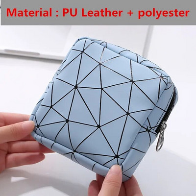 Torba za putne potrepštine Sanitarni pamučni jastučići Torbica za pohranu Ženske djevojčice Prijenosni mali kozmetički ruž za usne Torbica za ubruse Oganizer