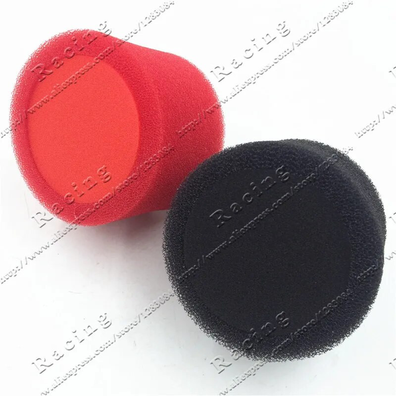 32mm-48mm ATV PIT DIRT BIKE 45 stupnjeva POD KOTOM PJENASTI Čistač čaure filtra zraka 110cc 125cc CRVENI CRF50 XR50 CRF