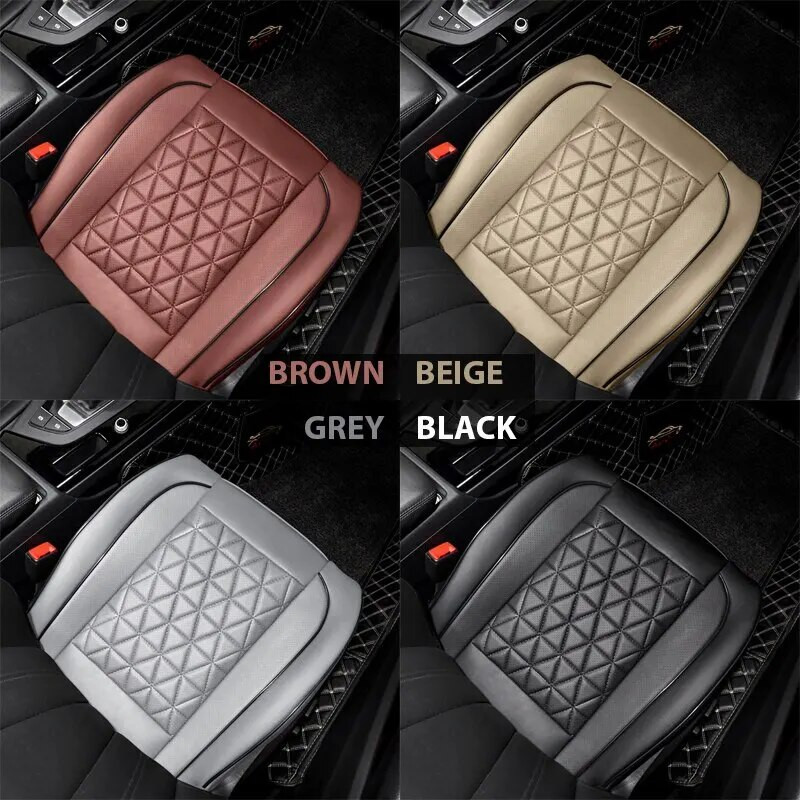 Automašīnu sēdekļu pārvalki Spilvens vieglajām automašīnām kravas automašīnām SUV Double Stitch mākslīgās ādas, melnas, polsterētas ar uzglabāšanas kabatām, der 95% transportlīdzekļu