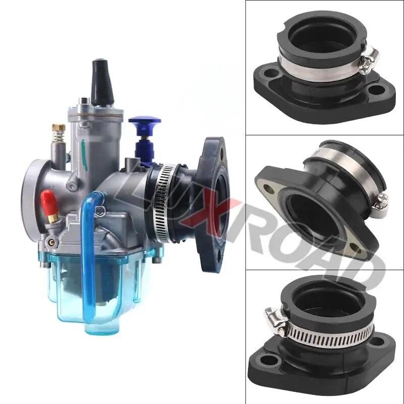 Motocikla universālā karburatora ieplūdes kolektora bagāžas nodalījuma adapteris der PWK 28mm/30mm Polaris Trail Blazer 250 1991-2006 Xplorer