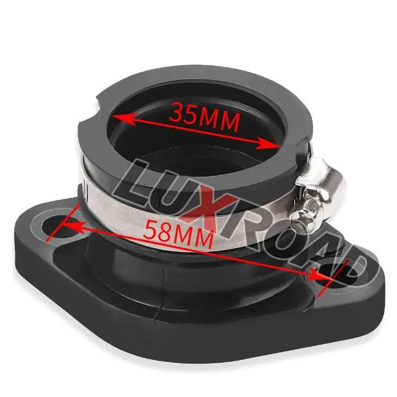 Motocikla universālā karburatora ieplūdes kolektora bagāžas nodalījuma adapteris der PWK 28mm/30mm Polaris Trail Blazer 250 1991-2006 Xplorer