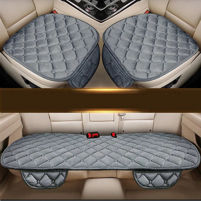 Autoistme kate ees/taga samet/karusnahast istmepadja kaitsepadi Must/punane/beež/hall/kohv/pruun Renault Kadjar F3 X45 jaoks