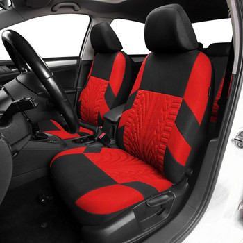 Καλύμματα καθισμάτων αυτοκινήτου Πλήρες σετ μπροστινός διαιρούμενος πίσω πάγκος για Universal πανί αυτοκινήτου SUV Sedan Van Automotive Εσωτερικά καλύμματα