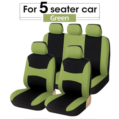 5 üléses autós üléshuzatok Univerzális autó párnavédők Renault-hoz Fiat Stilo-hoz Honda Civichez Vaz 2110-hez Citroenhez