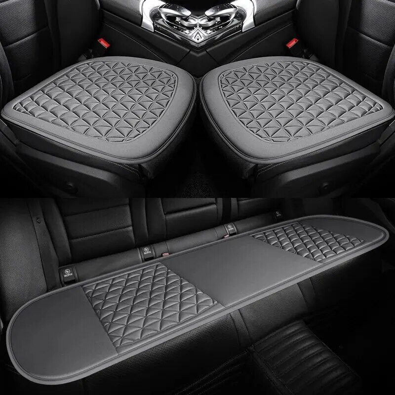 Elpojoša auduma automašīnas sēdekļa pārvalks 3D trīsstūrveida ieliekts izliekts gurnu masāžas pārvalks Vispārējs automašīnas sēdekļa spilvens ar atzveltnes spilvenu