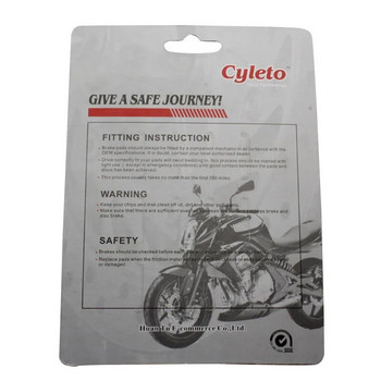 Предни спирачни накладки за мотоциклет Cyleto за HONDA FJS400 06-09 FJS600 FJS 600 Silver wing 2001-2009 GL 1800 GL1800 Goldwing 2001-2013