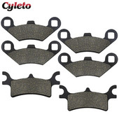 Cyleto μοτοσυκλέτα μπροστινά ή πίσω τακάκια φρένων για Polaris Trail Blazer 250 Xpedition 325 Magnum 330 Trail Boss 500 ATV Pro 4x4 PPS