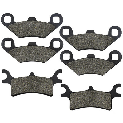 Cyleto μοτοσυκλέτα μπροστινά ή πίσω τακάκια φρένων για Polaris Trail Blazer 250 Xpedition 325 Magnum 330 Trail Boss 500 ATV Pro 4x4 PPS