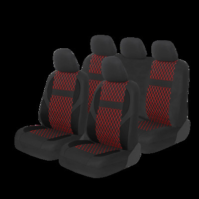 AUTOYOUTH Futbola bumbas stila automašīnu sēdekļu pārvalku komplekts, universāls, piemērots lielākajai daļai salona piederumu Peugeot 307 golf 4 mercedes toyota