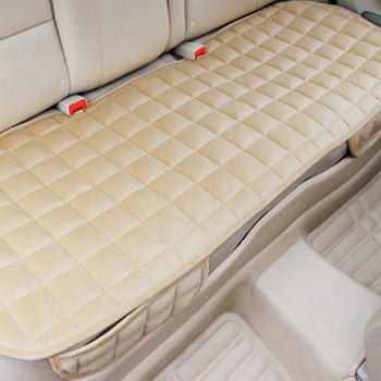 Универсална калъфка за столче за кола Предна задна платнена възглавница Зимна топла автоматична протекторна подложка за задната седалка Вътрешна подложка за сядане за камион SUV Ван