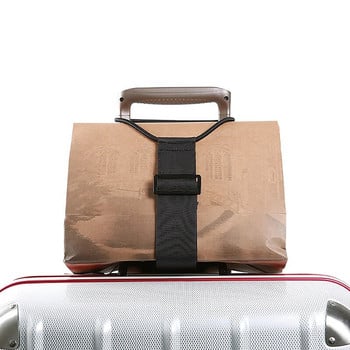 Каишка за багаж за пътуване 11 см Еластична регулируема каишка за носене Колан за бънджи куфар за багаж Предпазни презрамки за носене