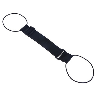 Ceļojumu bagāžas siksna 11 cm elastīga regulējama pārnēsāšanas siksna Bagāžas gumijas čemodāna josta Ceļojumu drošības pārnēsāšanas siksniņas