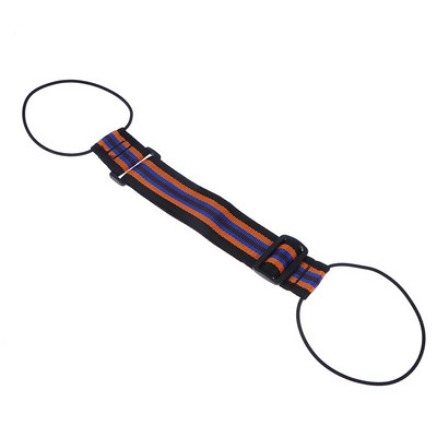 Ceļojumu bagāžas siksna 11 cm elastīga regulējama pārnēsāšanas siksna Bagāžas gumijas čemodāna josta Ceļojumu drošības pārnēsāšanas siksniņas