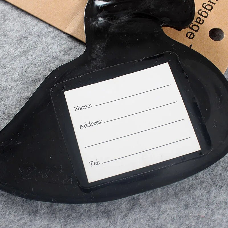 Ταξιδιωτικά αξεσουάρ Cartoon Flamingo Αποσκευές Ετικέτες Silica Gel Όνομα βαλίτσα ID Διεύθυνση Κάτοχος αποσκευών επιβίβασης Φορητή ετικέτα