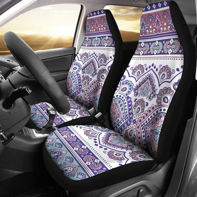 Mandala kuld, kate, hipi spirituaalne, tarvikud, auto, lillelised, istmekatted, kingitus talle päikesetrükk 2tk