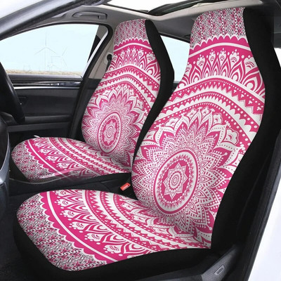 Mandala kuld, kate, hipi spirituaalne, tarvikud, auto, lillelised, istmekatted, kingitus talle päikesetrükk 2tk