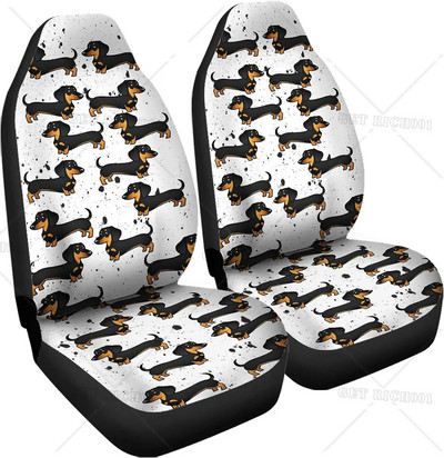 Karikatūra Taksis Drukāt Automašīnu sēdekļu pārvalku komplekti, Auto aksesuāri Salona dekors 2Gb Aizsargi auto kravas SUV Cartoon