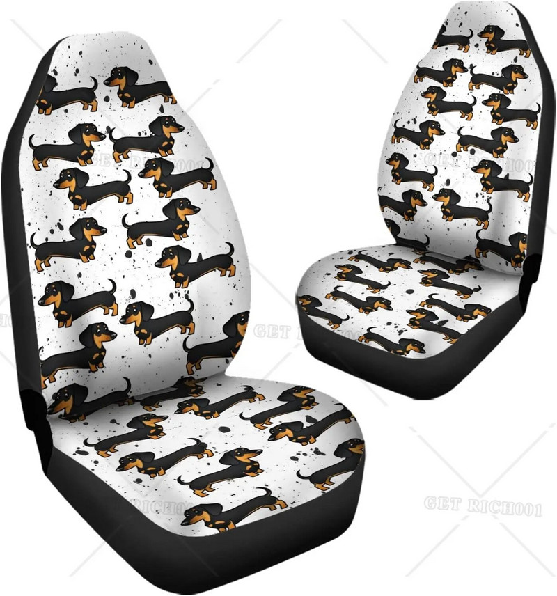 Karikatūra Taksis Drukāt Automašīnu sēdekļu pārvalku komplekti, Auto aksesuāri Salona dekors 2Gb Aizsargi auto kravas SUV Cartoon