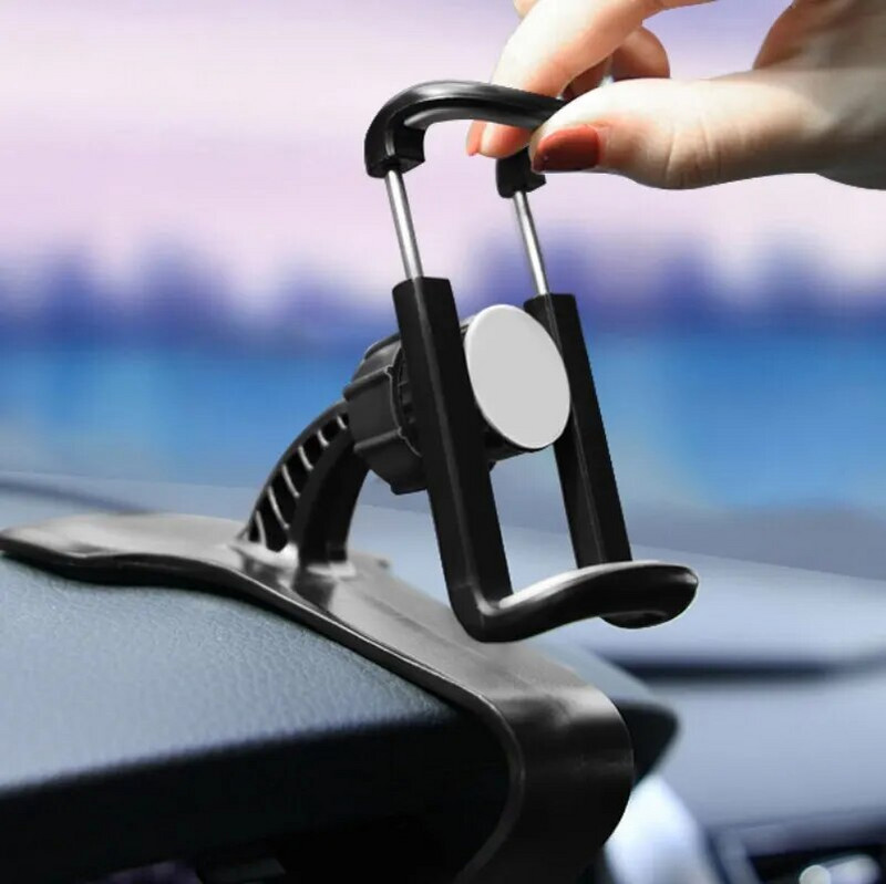 Automašīnas tālruņa turētājs Universāls informācijas panelis Easy Clip Mount GPS displeja kronšteins Automobiļa mobilā tālruņa atbalsts iPhone Samsung Xiaomi