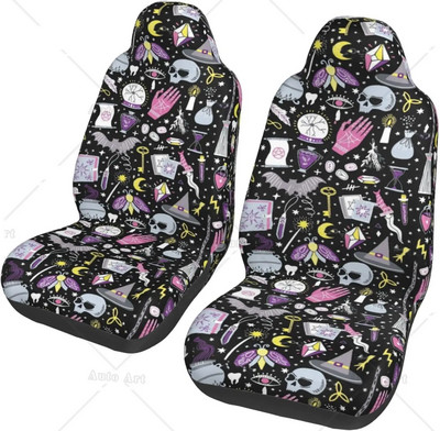 Autoistmekatted Magic Witch Witchcraft auto esiistmekaitsed Autotarvikud kopa kate Universaalne, sobiv auto veoautole