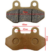 B453 motociklo dalys priekinės stabdžių trinkelės, skirtos SYM ZH125 XS125T geriausios stabdžių trinkelės diskinių stabdžių trinkelių sistemos dalis