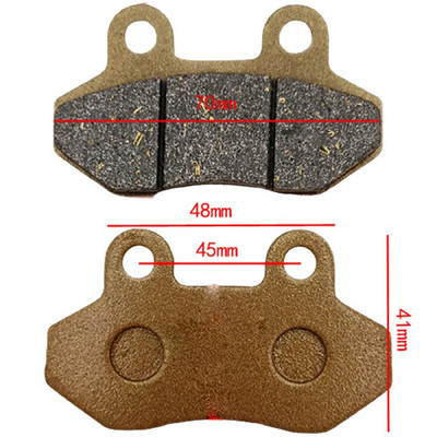 B453 Motorcycle Parts Front Brake Pads For SYM ZH125 XS125T Best Brake Pads Disc Brake Pad System Part