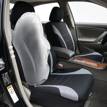 Τέσσερις σεζόν Universal κάλυμμα μπροστινού/πίσω καθίσματος αυτοκινήτου Πολυεστερικό ύφασμα Προστατευτικά καλύμματα καθισμάτων Safe Truck Van SUV Seat Protecto