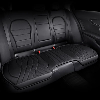 Ledus zīda automašīnas sēdekļa pārvalks Four Seasons universāla sēdekļa aizsardzība pret slīdēšanu Luksusa automašīnas salona apdare Sēdekļa spilvens