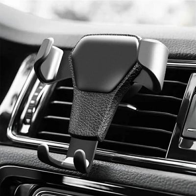 Универсален Gravity Auto Phone Holder Car Air Vent Clip Mount Стойка за мобилен телефон Стойка за мобилен телефон Поддръжка за iPhone за Samsung