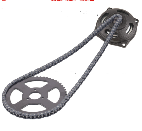49cc Mini Pocket Bike 108 lüli kett, 54T tagumine ketiratas ja T8F 6T esiratas hammasratas