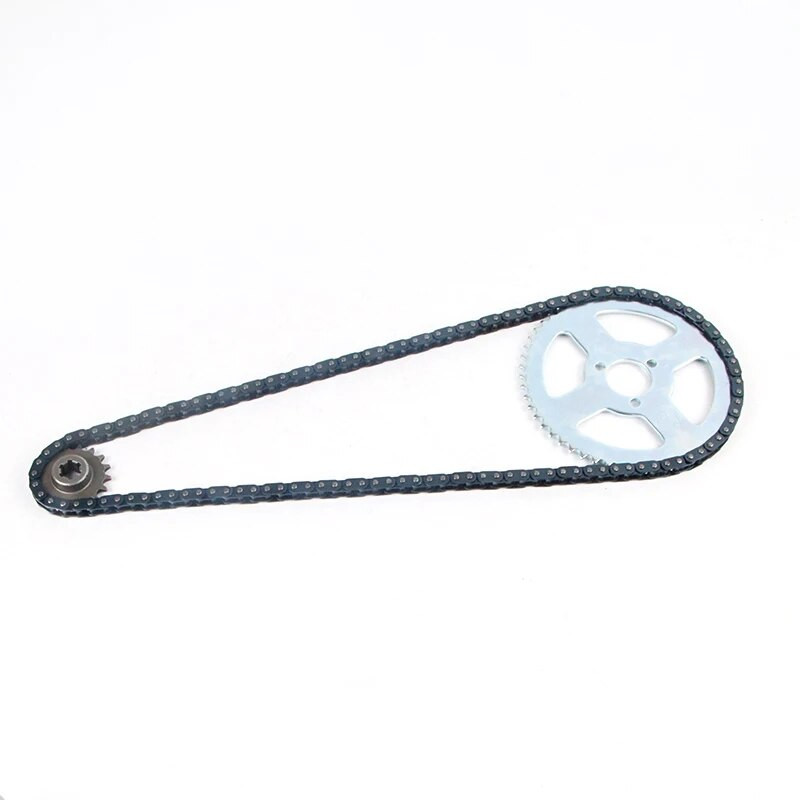 49cc Mini Pocket Bike 108 links chain 54T Πίσω γρανάζι & T8F 6T μπροστινό γρανάζι Pinion Gear