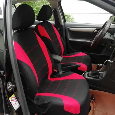 4pcs/set Car seat Cover Protector Seat Comfortable Dustproof Headrest Front Seat Covers  Acesssories