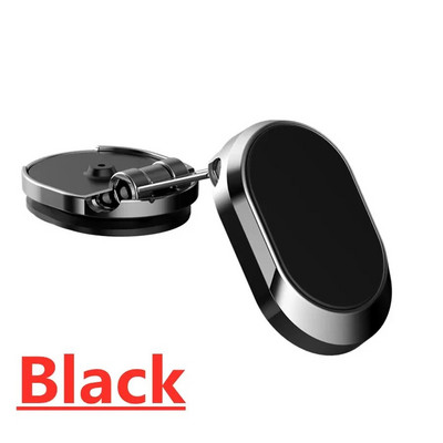 Uus auto magnetiline telefonihoidik Kokkupandav tugeva magnetiga mobiiltelefoni metallist alus GPS-i tugi iPhone 13 12 Xiaomi Samsungile