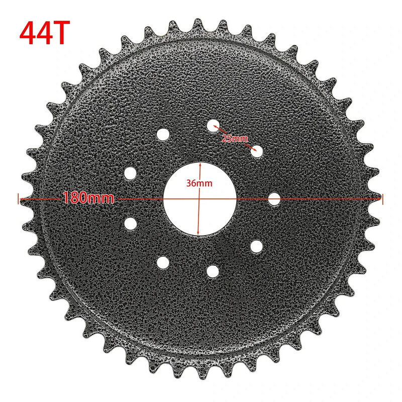 Νέο 36 44 Δόντια Σετ Γρανάζια Κινητήρα Πίσω Κίνησης Κινητήρα Σετ τακάκια Στήριξης 49cc 66cc 80cc Μηχανοκίνητο Ποδήλατο Ποδήλατο Πίσω Κίνηση Γρανάζια