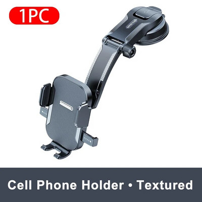 SEAMETAL autotelefoni hoidiku kinnitus Mobiiltelefoni kinnitus auto armatuurlauale esiklaasile Universaalne Auto 360° pööratav mobiiltelefoni hoidik