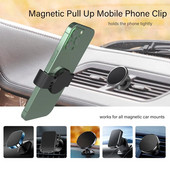 Metallist telefoniklamber magnetautokinnituste jaoks mobiiltelefoniklamber magnetilise autohoidiku jaoks, ühildub iPhone`i Samsung Xiaomi nutitelefonidega