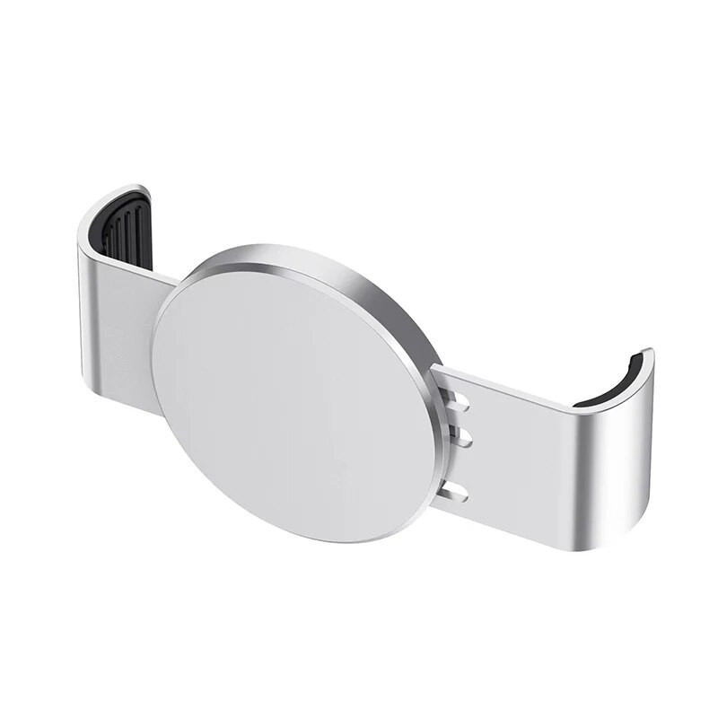 Metāla tālruņa skava magnētiskajam automašīnas stiprinājumam Mobilā tālruņa klipsis magnētiskajam automašīnas turētājam, savietojams ar iPhone Samsung Xiaomi viedtālruņiem