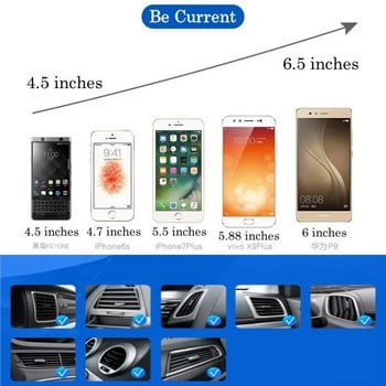 Βάση στήριξης τηλεφώνου γενικής χρήσης εξαερισμού αυτοκινήτου με βαρύτητα Βάση βάσης κινητού τηλεφώνου Υποστήριξη βάσης κινητού τηλεφώνου για iPhone για Samsung