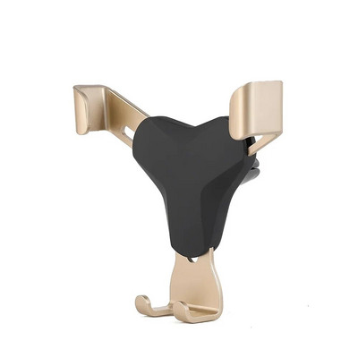 Universāls automašīnas gaisa ventilācijas atveres gravitācijas tālruņa turētāja stiprinājums mobilā tālruņa turētāja mobilā tālruņa statīva atbalsts iPhone tālrunim Samsung